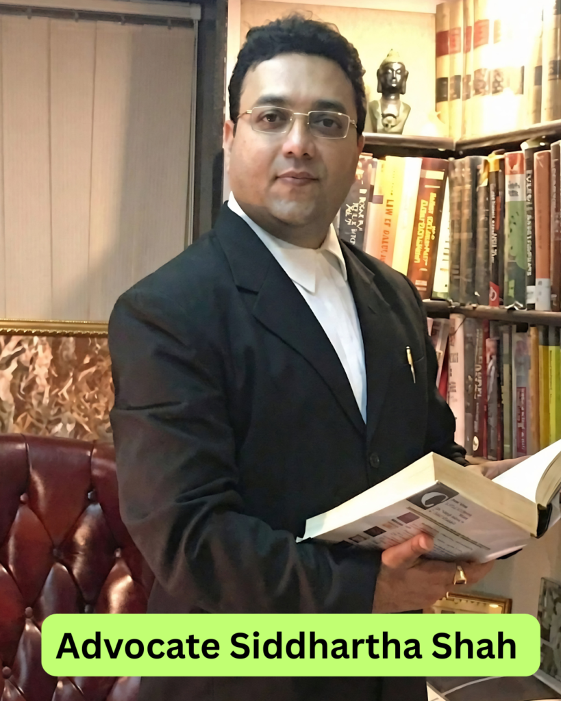 Advocate Siddhartha Shah